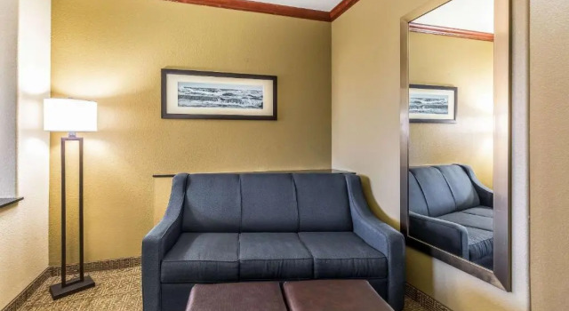 Двухместный номер Standard с балконом Comfort Suites Galveston Cruise Port Area - Beachside