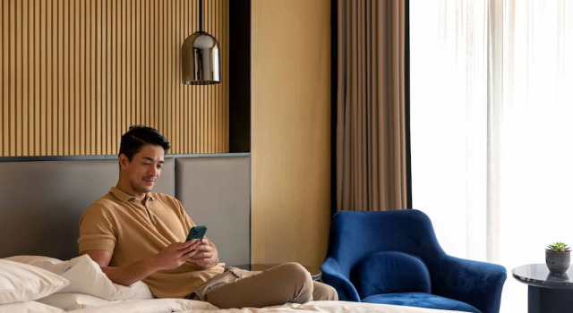 Полулюкс c 1 комнатой с видом на город Sheraton Manila Hotel at Newport World Resorts
