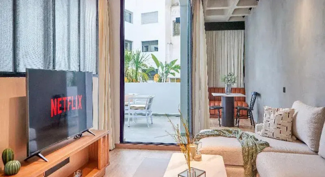 Апартаменты Deluxe StayHere Casablanca - Gauthier Loft living