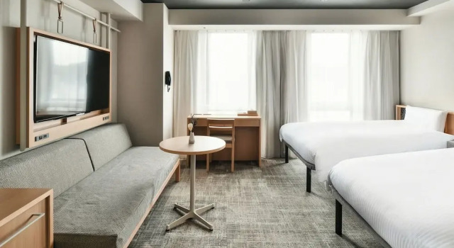 Двухместный номер Standard REF Matsuyama City Station by VESSEL HOTELS