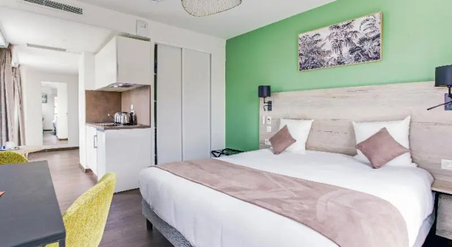 Двухместная студия Superior All Suites Appart Hôtel - Palaiseau - Massy TGV