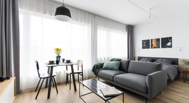 Студия с балконом LURICH Residences