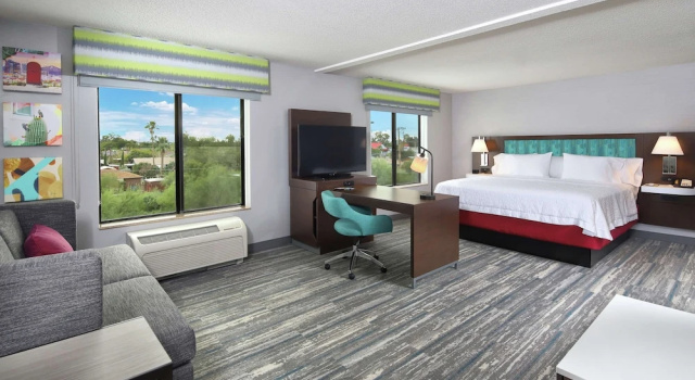 Студия Hampton Inn & Suites Tucson East