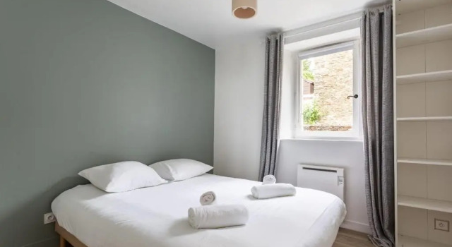 La Brise- Joli T2 Renove - Vue Mer - 1 Chambre, Rezerwuj Hotel Cancale 