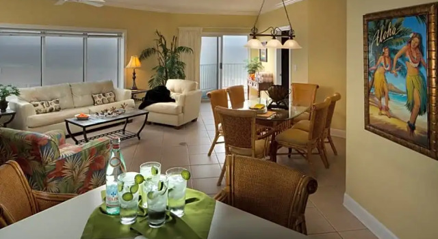 Номер Standard с 2 комнатами Palm Beach Resort Orange Beach a Ramada by Wyndham