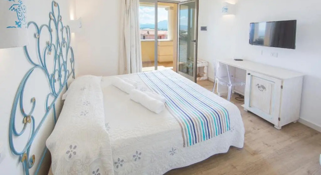 Двухместный номер с балконом Olbia City Hotel & Spa