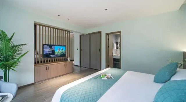 Люкс Luxury Yuepu Courtyard Green Forest Wild Luxury Family Holiday Homestay (Anji Yunshang Grassland Branch)