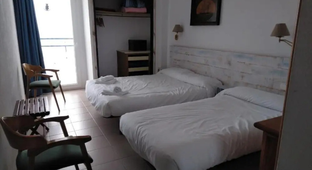 Двухместный номер Superior с балконом и рядом с пляжем Hotel Corisco
