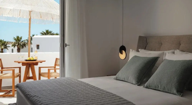 Люкс Superior с балконом и рядом с пляжем Phaistos Suites