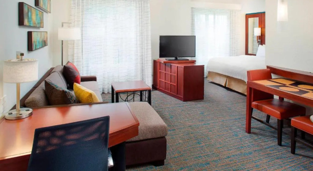 Студия Residence Inn by Marriott Roanoke Airport