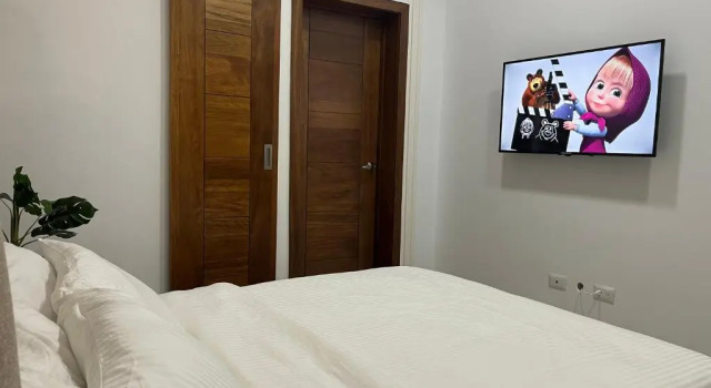 Apartamento 2 habitaciones. Piscina., Забронировать Апартаменты/квартира Отели Санто-Доминго с парковкой, рядом с Олимпийский стадион Феликса Санчеса, Парковка