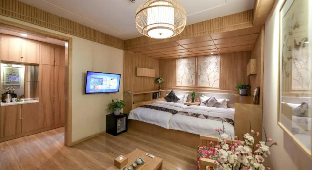 Двухместный семейный номер Deluxe Water Hotel, Pingyao