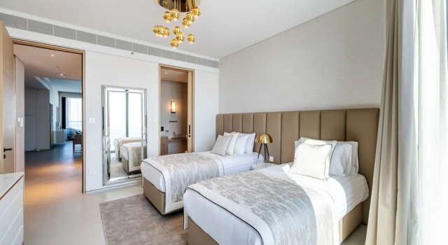 Massive 4 Beds Sea View The Address JBR, Забронировать Отель Дубай Эмират Дубай, рядом с Dubai Marina Yacht Club