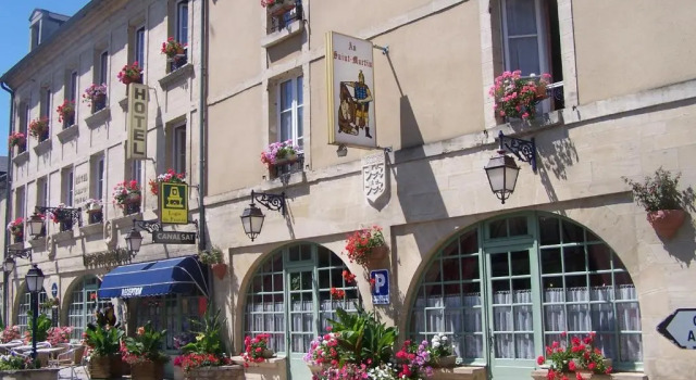 Hostellerie Saint Martin- Logis Hôtel et Restaurant, Réserver Hôtel Creully sur Seulles Plages du débarquement