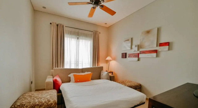 Люкс Prestige с 3 комнатами с видом на поле для гольфа The Bay Club at Anahita