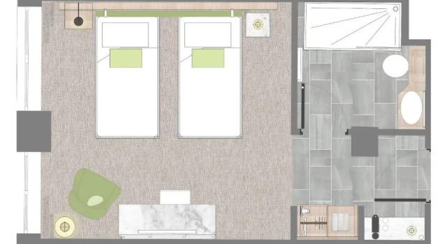 Двухместный номер Standard The Morgan Hotel