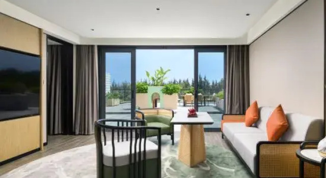 Двухместный люкс Blue Sea Hotel At Tianya Sanya