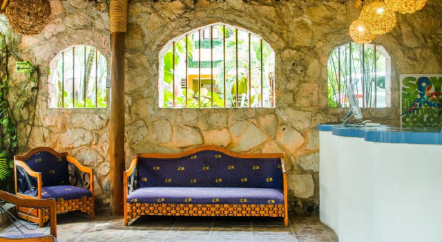 Luna Blue Hotel Playa del Carmen, Забронировать Отель Плая-дель-Кармен Кинтана-Роо, рядом с Пляжный клуб Mamitas