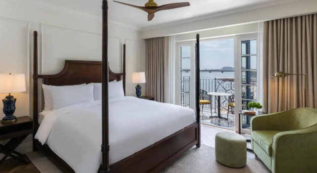 Двухместный люкс Prestige c 1 комнатой с балконом и с видом на Plaza Courtyard Sofitel Legend Casco Viejo, Panama City