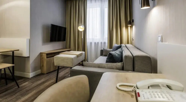 Двухместные апартаменты Standard Adagio Киев Берестейская