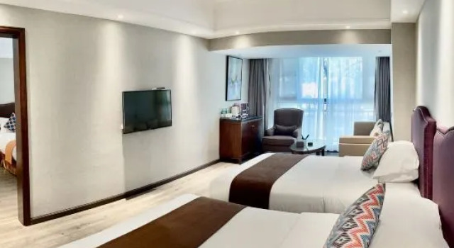 Люкс Deluxe Blue Drizzle Hotel