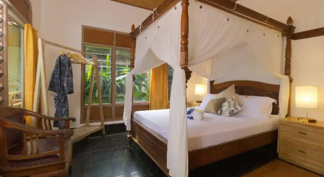 Двухместный номер Deluxe с видом на бассейн Villa Markisa