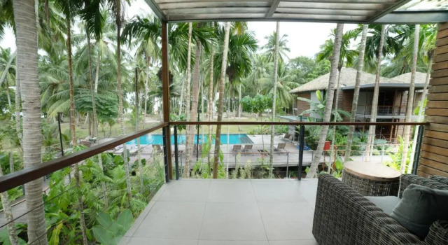 Номер Standard с балконом и с видом на море Tilar Siro Andamans - A CGH Earth Experience
