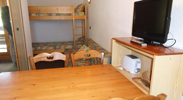 Belle Plagne Divisible Studio on the Slopes for 4 People of 28 mÂ² Ag122, Забронировать Отель Бель-Плань Ла-Плань-Тарантез