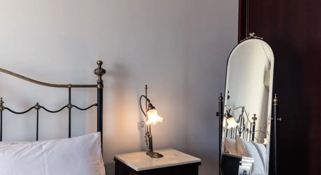 Люкс с балконом и с видом на море Dionysos Hotel