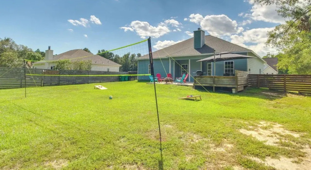 Коттедж < 1 Mi to Beach - Home w/ Deck & Yard in Waveland!