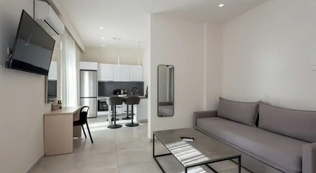 Семейные апартаменты с балконом и с видом на сад Harma City Living