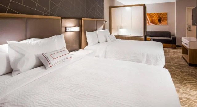 Четырёхместный люкс SpringHill Suites by Marriott Chambersburg