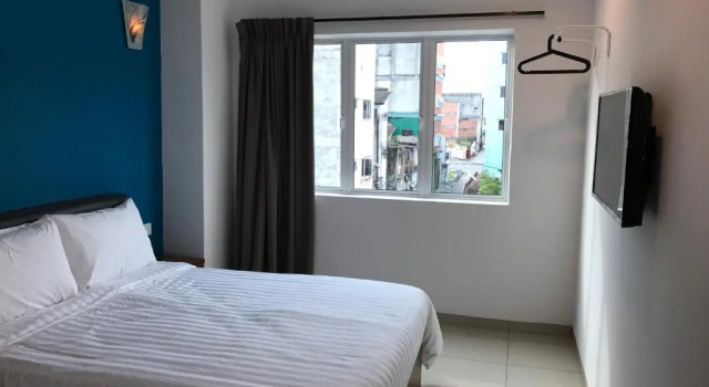 Luksusowy dwuosobowy pokój Brezza Hotel Sitiawan