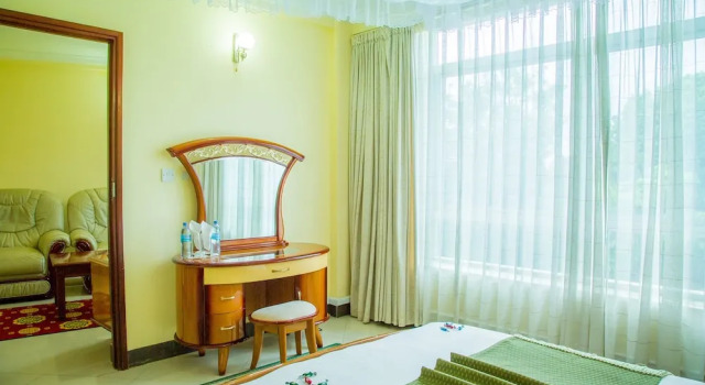 Dobbelt suite Arusha Corridor Spring Hotel