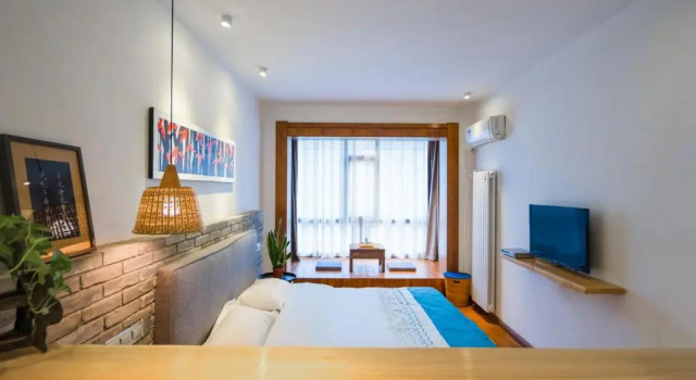 Двухместный номер Deluxe Xian Travelling With Hostel Zhu Que Men