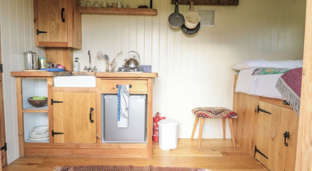 Honeysuckle Hut, Potto Grange Farm