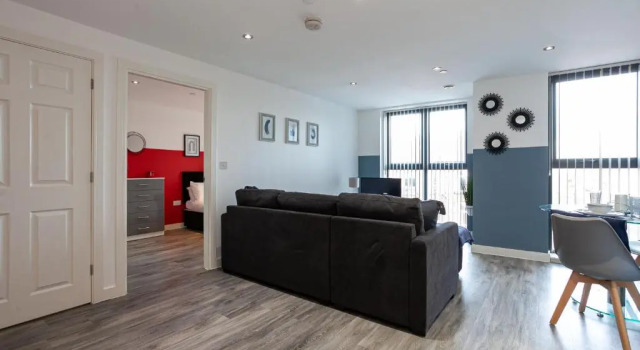 Stylish 1 bed Apt - Fallowfield - Free parking