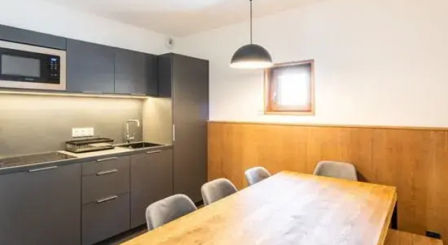 Кровать в общем номере Résidence Vacancéole - Les Ecrins dAuris