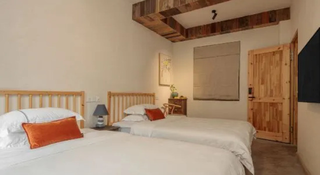 Rodzinny suite 2 sypialnie Senhuxi Hostel