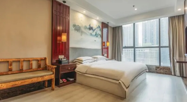 Люкс Deluxe Hetai Hotel (Tongling Beidouxingcheng)