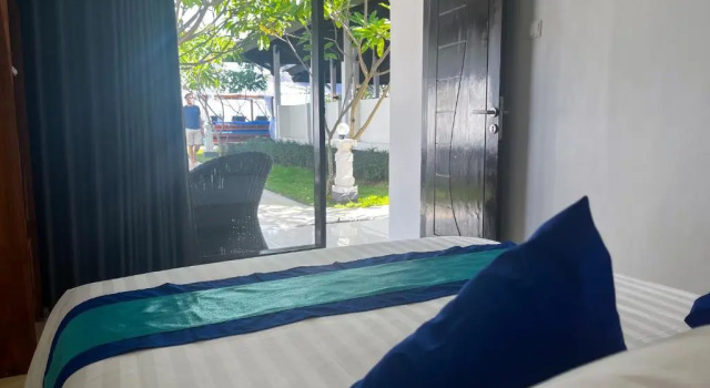 Двухместный номер Deluxe с частичным видом на море Beach Club Lombok by Bale Solah
