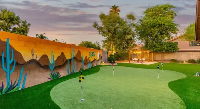 Коттедж Greenway Oasis Heated Pool Spa Mural Putt Grn