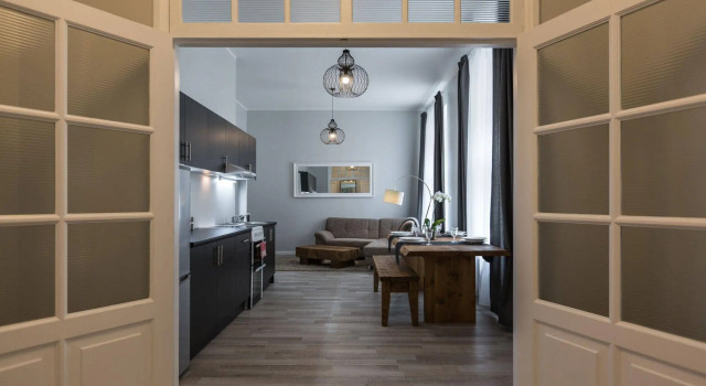 Bearsleys Downtown Apartments, Забронировать Апартаменты/квартира Апартаменты Риги, рядом с Музей оккупации Латвии, Апартаменты/квартира