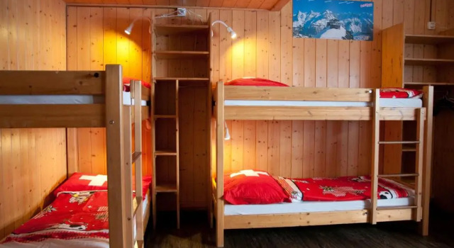 Кровать в общем номере Valley Hostel