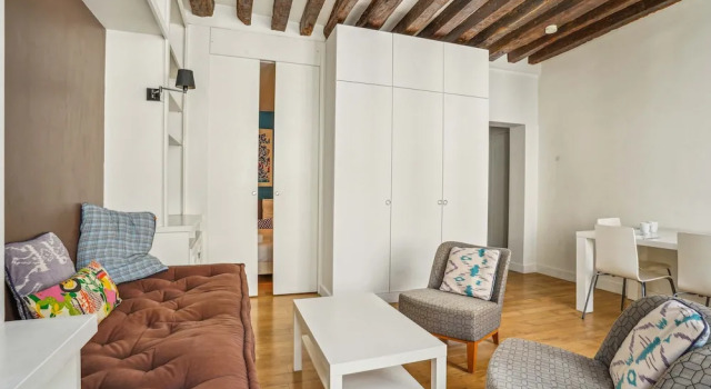 Superb Apartment 1BR 2P - C ur du Marais, Забронировать Апартаменты/квартира Париж Иль-де-Франс, рядом с Станция метро Rambuteau