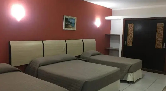 Четырёхместный номер Standard с балконом Brisa da Praia Park Hotel
