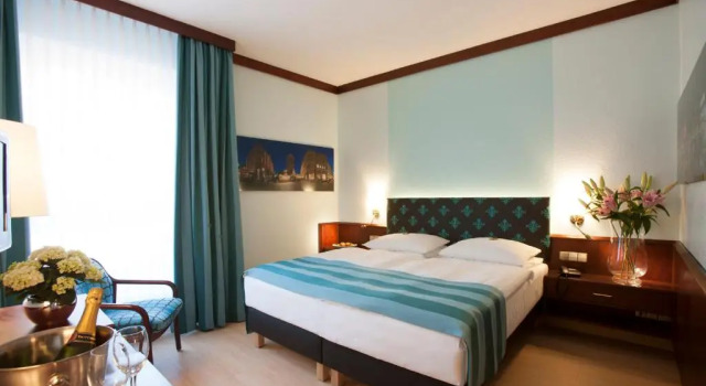 Deluxe double chambre Leine Hotel