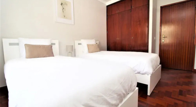 Grey Apartment in City Center with Sea View
