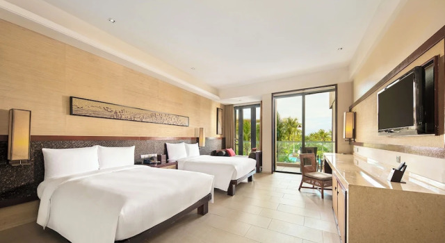 Двухместный номер Standard с балконом и с видом на сад Wanda Realm Resort Sanya Haitang Bay