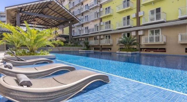 Amani Grand Resort Residences 5 Mins Away Cebu Airport, GroundFloor by JC SpaceRentals, Réserver Complexe hôtelier Lapu Lapu 